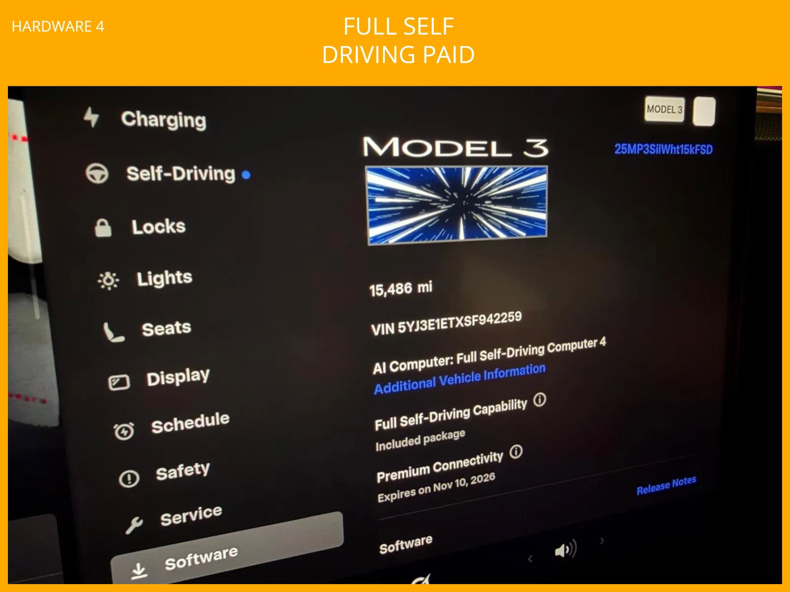 Used 2025 Tesla Model 3 Performance AWD/4WD image 2