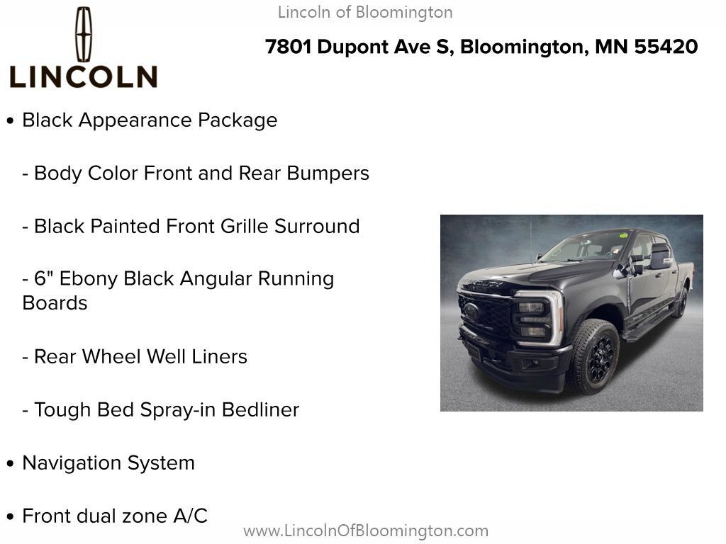 Used 2025 Ford F250 Lariat w/ Black Appearance Package AWD/4WD image 5