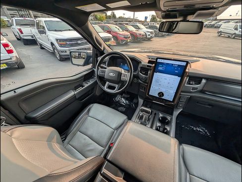 Certified 2023 Ford F150 Lightning Lariat w/ Equipment Group 511A High AWD/4WD image 14