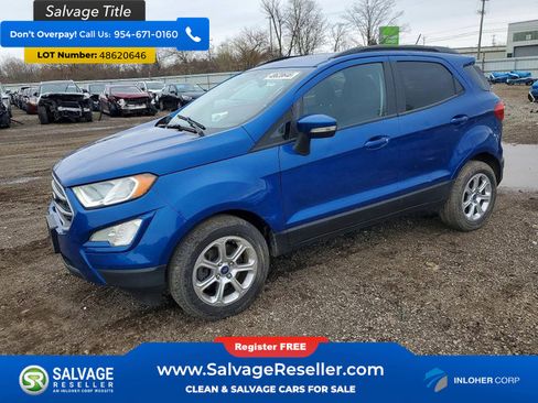 Used 2020 Ford EcoSport SE image 1
