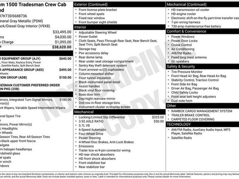 Used 2013 RAM 1500 Tradesman w/ Popular Equipment Group image 10