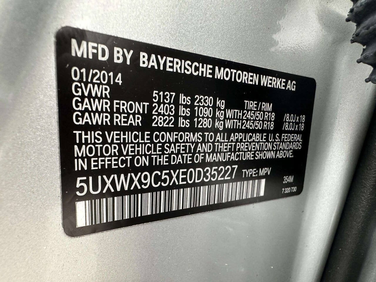 Used 2014 BMW X3 xDrive28i w/ Premium Package AWD/4WD image 15