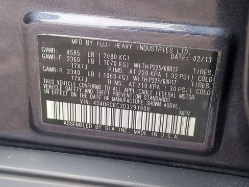 Used 2013 Subaru Outback 2.5i Limited w/ Moonroof Pkg image 35