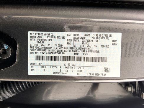 Used 2022 Ford F150 XLT w/ Equipment Group 302A High AWD/4WD image 36