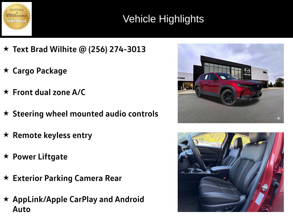 Certified 2024 MAZDA CX-50 AWD 2.5 S w/ Cargo Package image 7