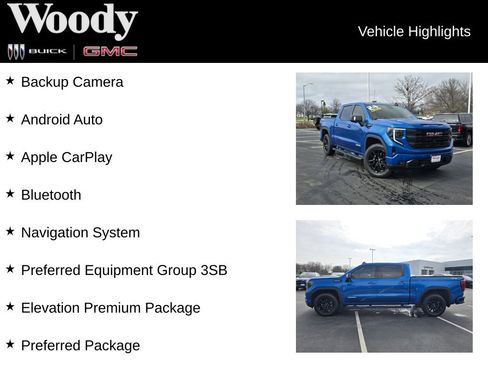 Certified 2024 GMC Sierra 1500 Elevation w/ Elevation Premium Package AWD/4WD image 3