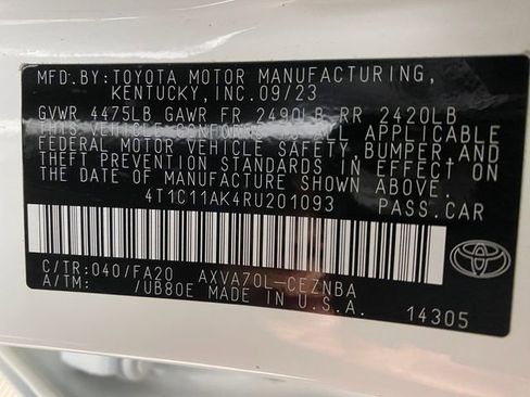 Used 2024 Toyota Camry LE FWD image 24