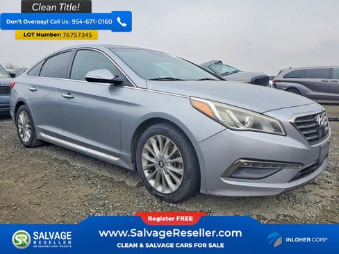 Used 2015 Hyundai Sonata Limited w/ Option Group 06 image 5