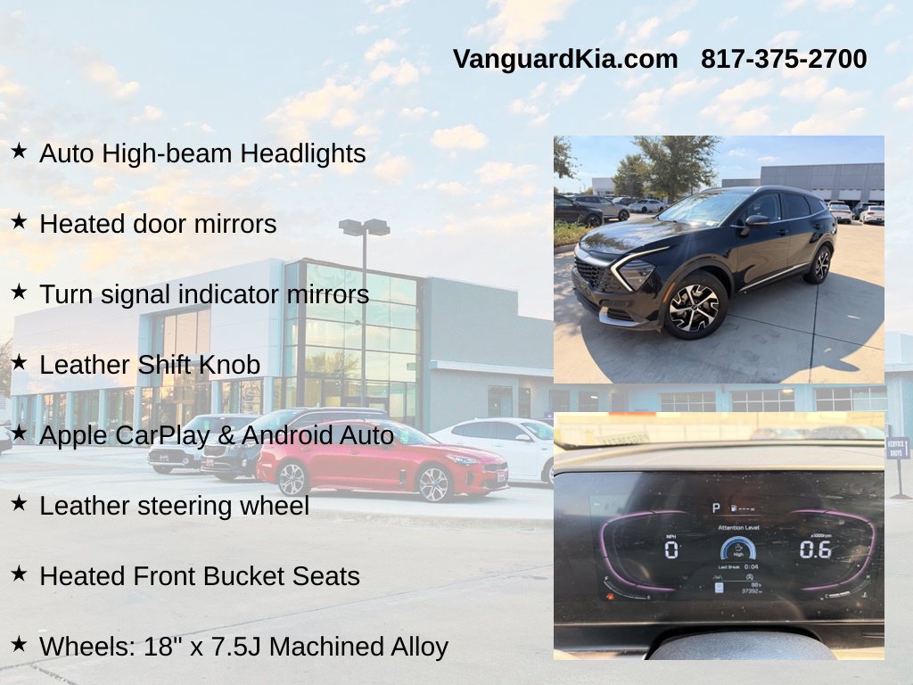 Certified 2025 Kia Sportage EX AWD/4WD image 12