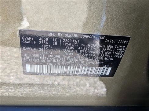 Used 2022 Subaru Outback Limited w/ Popular Package #2 image 16