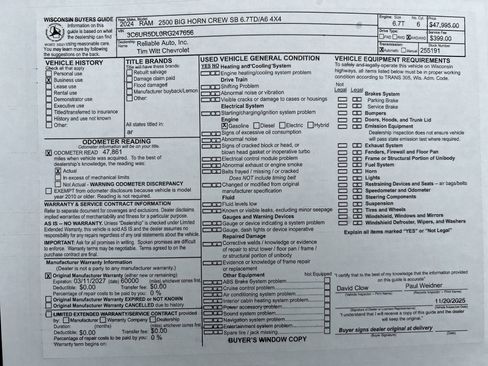 Used 2024 RAM 2500 Big Horn image 10