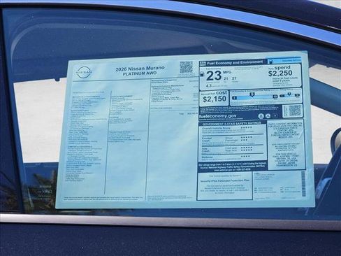 New 2026 Nissan Murano Platinum image 17