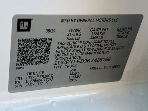 Used 2019 Chevrolet Silverado 1500 LT Trail Boss image 31