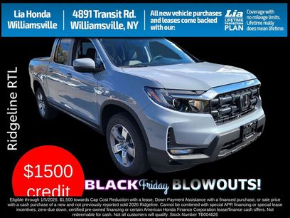 New 2026 Honda Ridgeline RTL