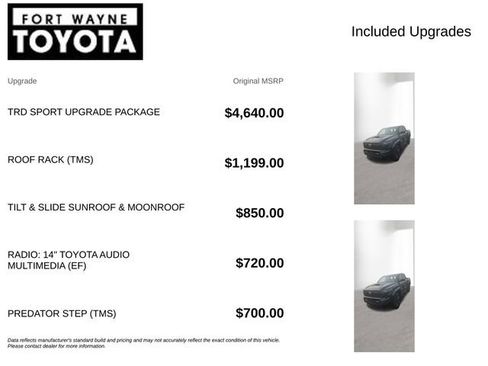 Used 2024 Toyota Tacoma TRD Sport w/ TRD Sport Upgrade Package AWD/4WD image 4