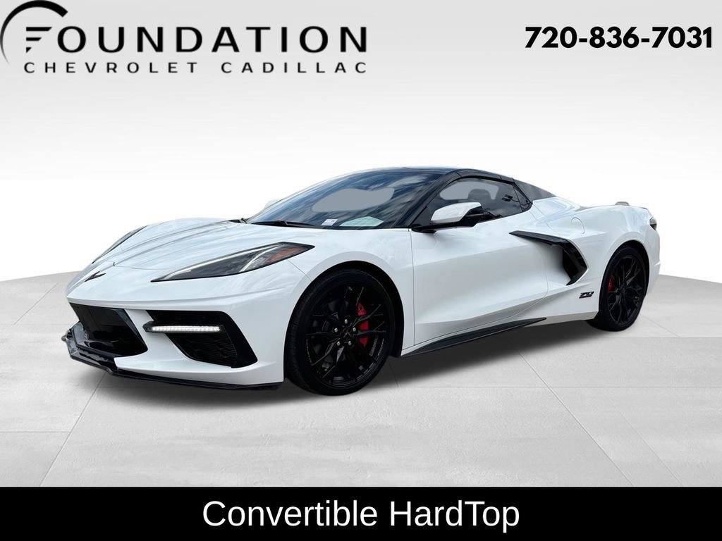 Certified 2023 Chevrolet Corvette Stingray Convertible w/ 1LT RWD image 1