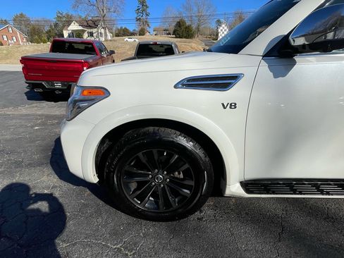 Used 2019 Nissan Armada Platinum w/ Captain's Chairs Package image 2