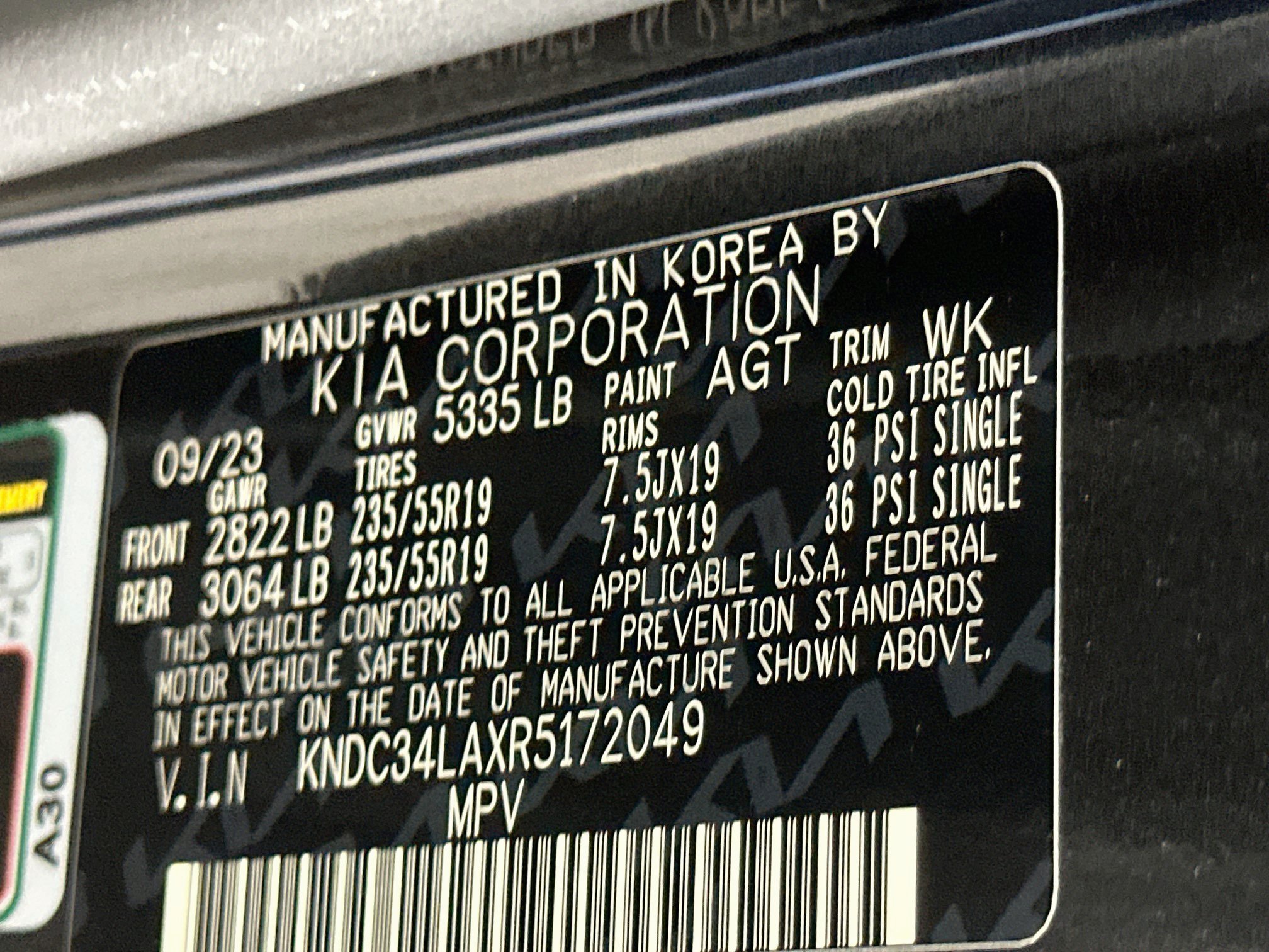 Used 2024 Kia EV6 Light RWD image 12