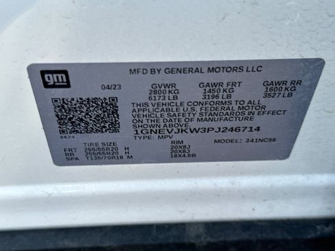 Used 2023 Chevrolet Traverse RS AWD/4WD image 27