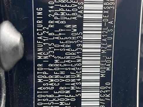 Used 2022 Toyota Corolla SE image 26