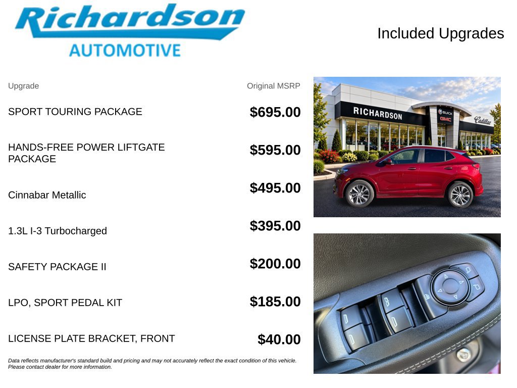 Used 2023 Buick Encore GX Select w/ Sport Touring Package FWD image 7