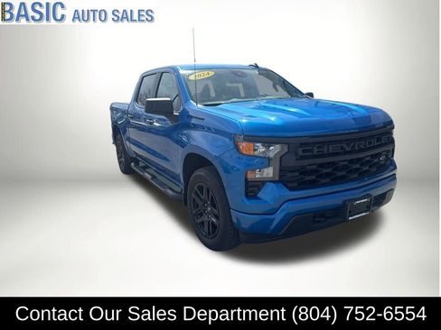 Used 2024 Chevrolet Silverado 1500 Custom w/ LPO, Dark Essentials Package image 5