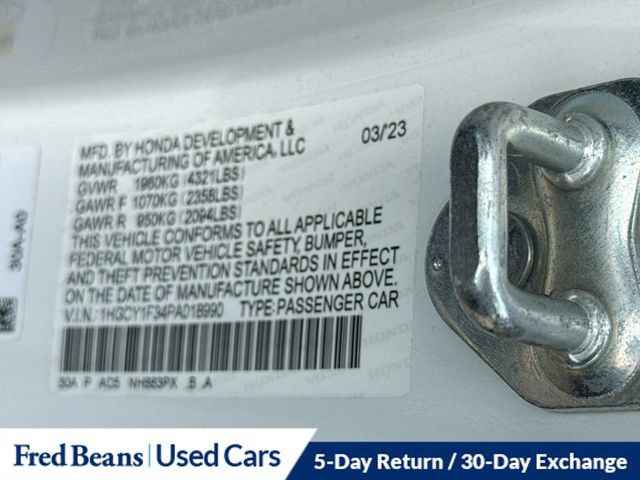 Used 2023 Honda Accord EX image 37