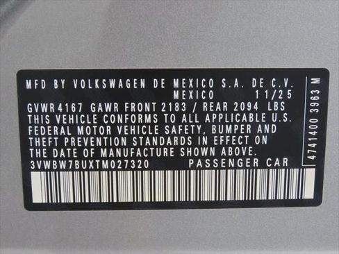 New 2026 Volkswagen Jetta Sport image 32