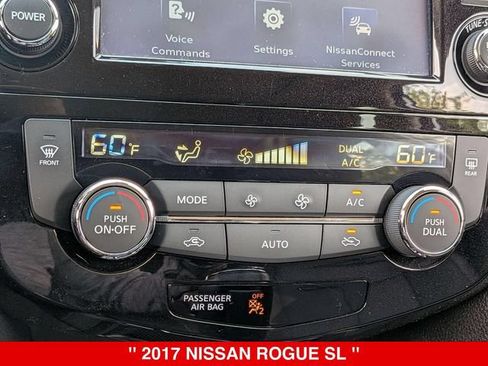 Used 2017 Nissan Rogue SL w/ SL Premium Package AWD/4WD image 27