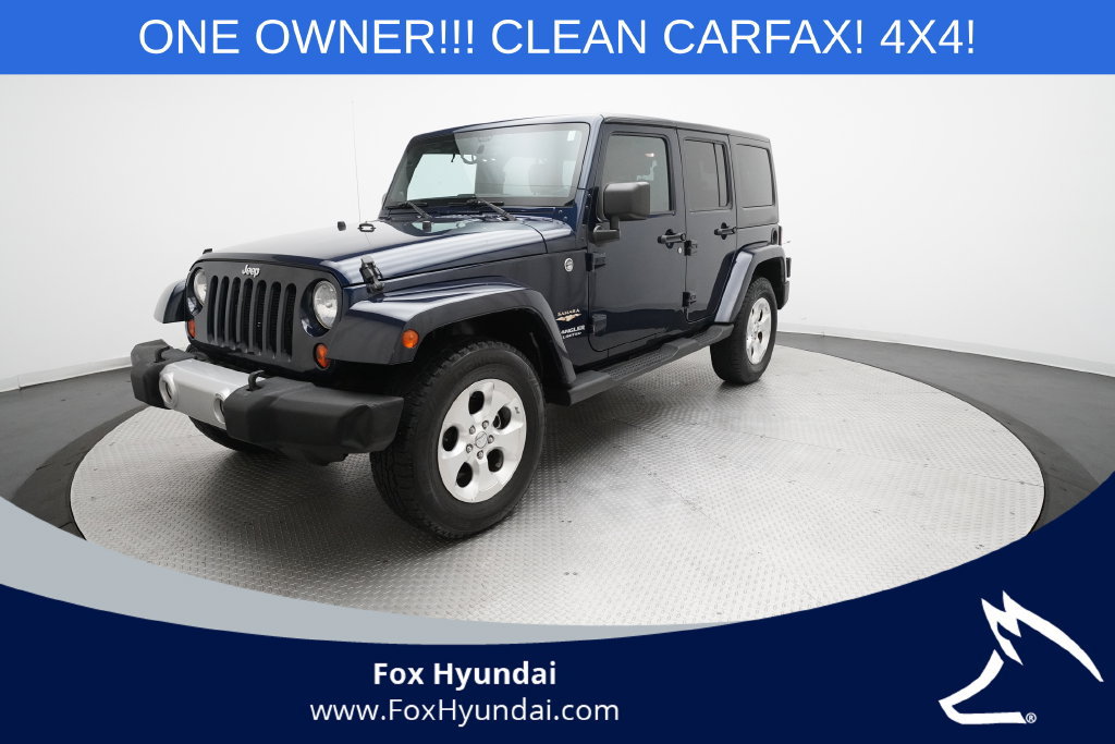 Used 2013 Jeep Wrangler Unlimited Sahara w/ Connectivity Group AWD/4WD image 1