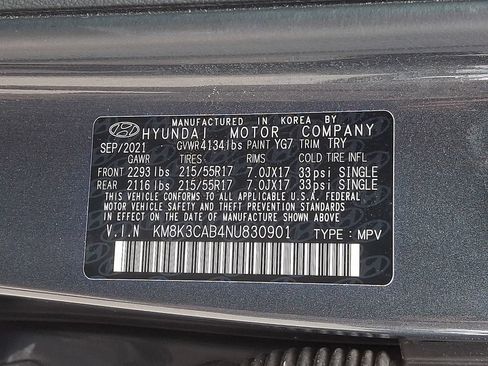 Used 2022 Hyundai Kona SEL w/ Convenience Package AWD/4WD image 28