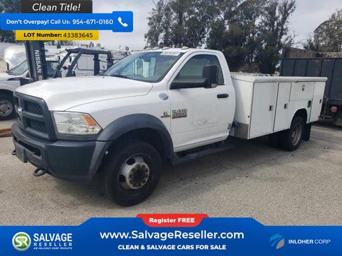 Used 2018 RAM 4500 Tradesman w/ Power & Remote Entry Group RWD image 1