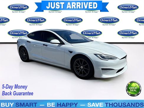 Used 2021 Tesla Model S Plaid AWD/4WD image 1