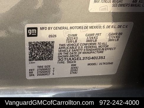 New 2026 GMC Sierra 1500 Denali w/ Denali Reserve Package AWD/4WD image 25