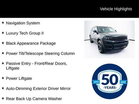 Certified 2023 Jeep Grand Cherokee L Limited w/ Luxury Tech Group II AWD/4WD image 7