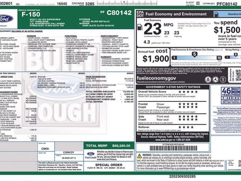 Certified 2023 Ford F150 XLT w/ Equipment Group 302A High AWD/4WD image 37