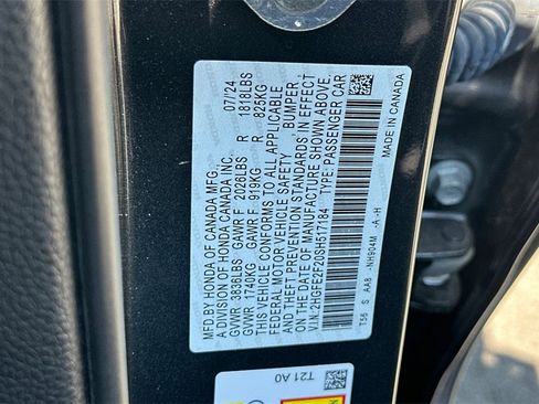 Certified 2025 Honda Civic LX image 31