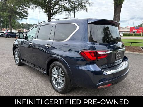 Certified 2022 INFINITI QX80 Luxe w/ All-Season Package RWD image 9