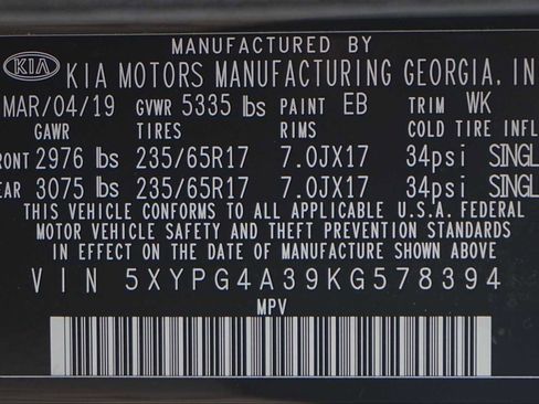 Used 2019 Kia Sorento L image 30