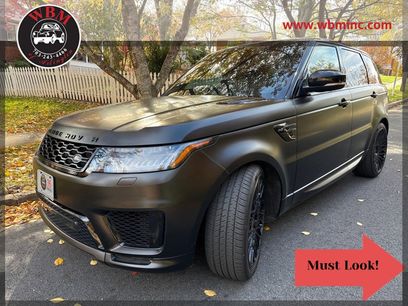Used 2019 Land Rover Range Rover Sport Supercharged