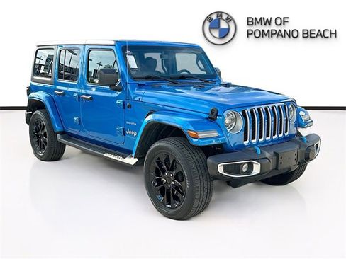 Used 2022 Jeep Wrangler Unlimited Sahara image 1
