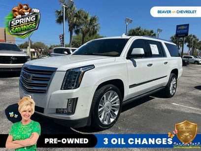 Used 2017 Cadillac Escalade ESV Platinum