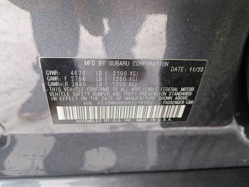 Used 2024 Subaru Legacy Limited image 25