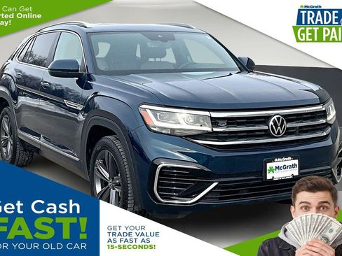 Used 2022 Volkswagen Atlas Cross Sport SEL R-Line w/ Cross Sport MDO Package image 1