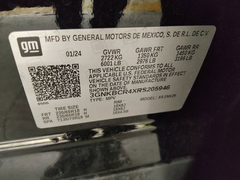 Used 2024 Chevrolet Blazer LT w/ Convenience Package FWD image 33