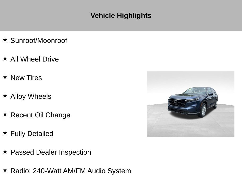 Used 2024 Honda CR-V EX image 9