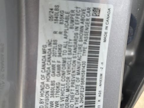 Used 2024 Honda Civic Sport image 19