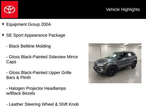 Used 2017 Ford Escape SE w/ SE Sport Appearance Package AWD/4WD image 5