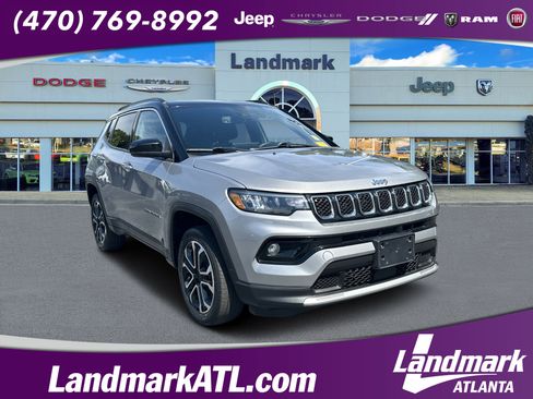 Used 2023 Jeep Compass Limited w/ Sun and Sound Group AWD/4WD image 1