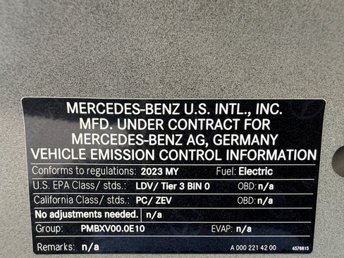 Used 2023 Mercedes-Benz EQE 350+ SUV w/ AMG Line Exterior Package image 20